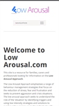 Mobile Screenshot of lowarousal.com